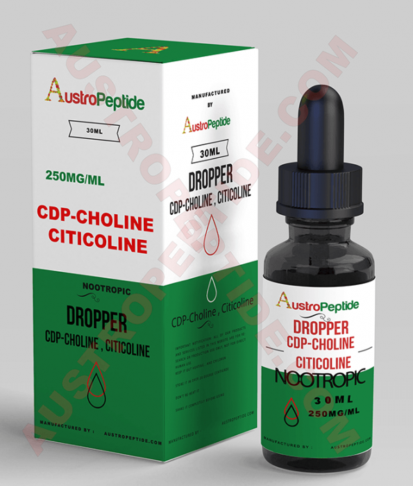 CDPCholine , Citicoline liquid dropper 30ML 250MG/ML 50pcs